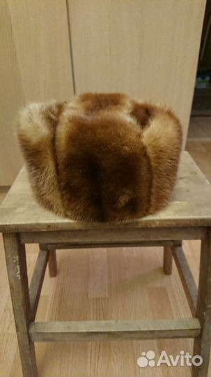 Шапка норковая мужская 58 размер