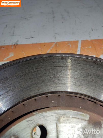 Диск тормозной передний Peugeot 207 рест. 2010