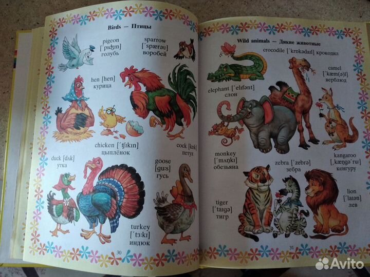 Мой первый английский словарик в картинках