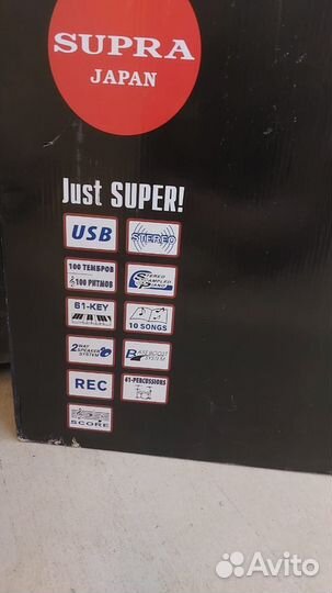 Электронный синтезатор supra (japan) SKB-610U