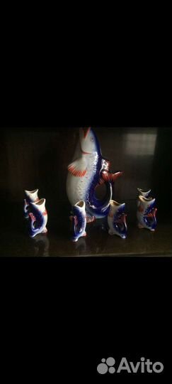Фарфоровые рыбки СССР