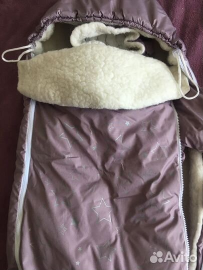 Конверт на выписку зимний