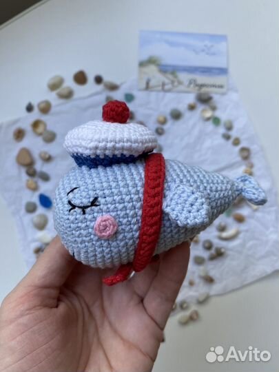 Вязаный брелок, подвеска, обвес на сумку