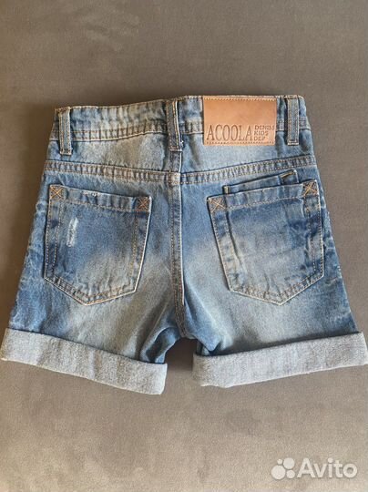 Джинсовые шорты для мальчика
