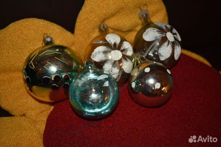 Советские ёлочные игрушки