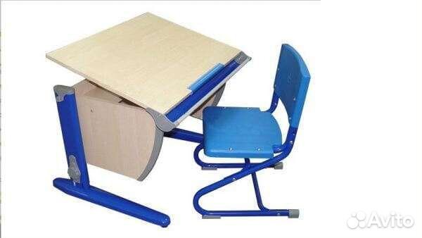 Растущая парта и стул Дэми