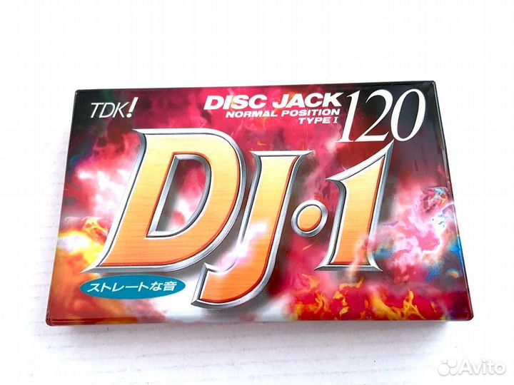 Аудиокассета кассета TDK DJ 1 120 - 1995 г