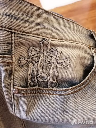 Джинсы Chrome hearts