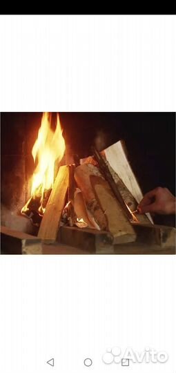 Дрова колотые и чурками
