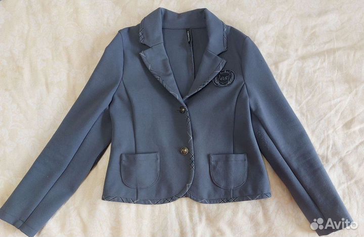 Пиджак для девочки 128