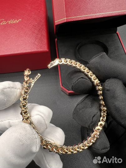 Золотой браслет clash DE cartier