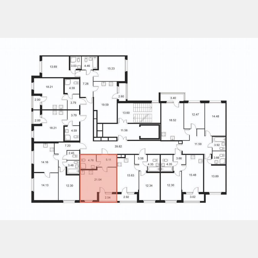 Квартира-студия, 32,2 м², 2/9 эт.