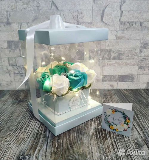 Неувядающие букеты из мыльных цветов