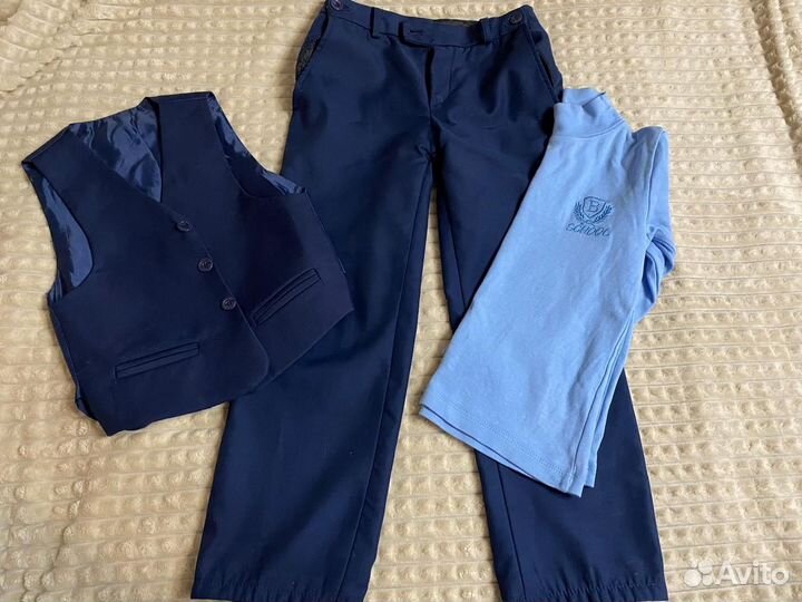 Костюм школьный на 7-8 лет