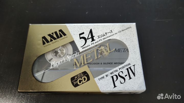 Аудиокассета axia PS-IV 54
