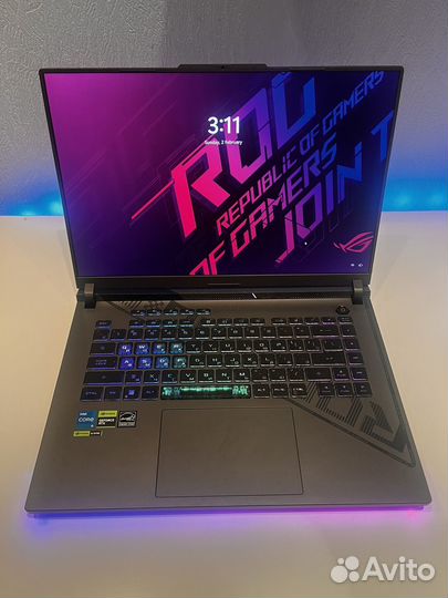 Ноутбук asus ROG Strix G16 G614JU-N3092