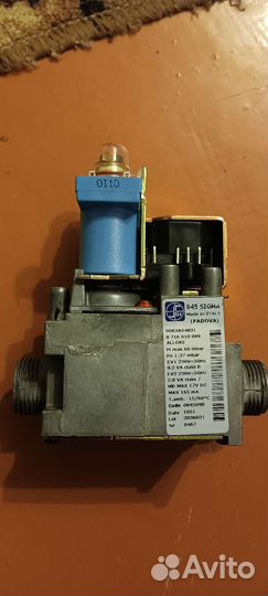 Газовый клапан sigma 845 для Buderus, Bosch