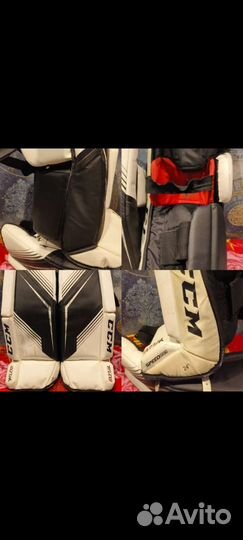 Щитки хоккейного вратаря