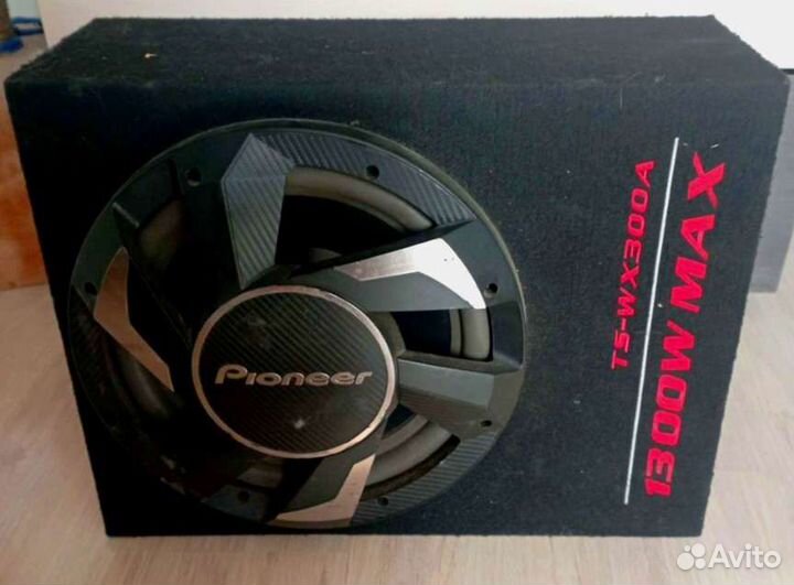 Сабвуфер активный Pioneer TS-WX300A 1300w