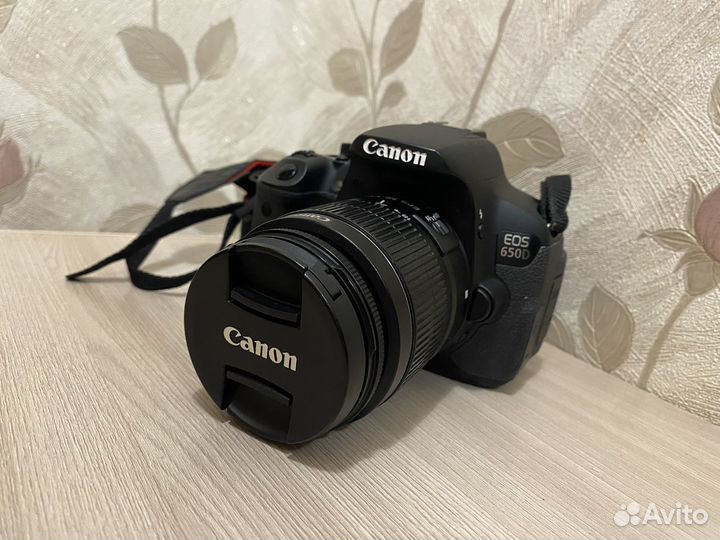 Зеркальный фотоаппарат canon 650d