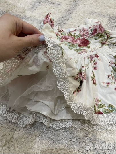 Платье для девочки 74