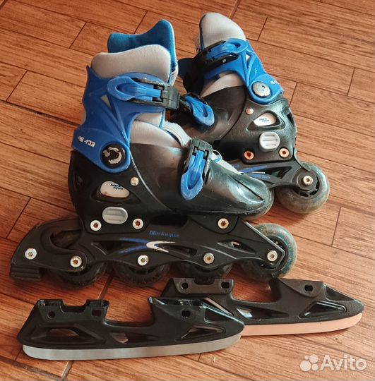 Роликовые коньки размер 26-29, раздвижные