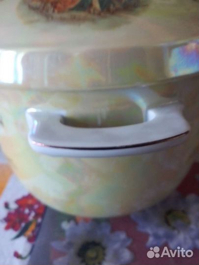 Мадонна ГДР Супница.Сахарница Блюдце