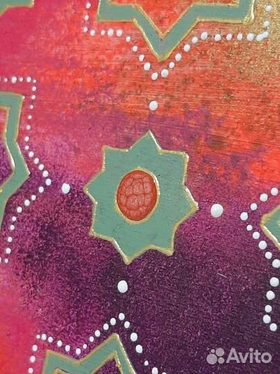 Зеркало с ручной росписью