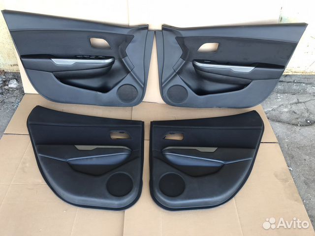 Обшивки дверей Kia Rio 3