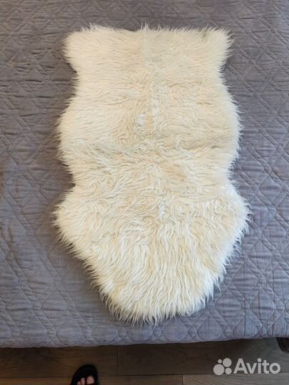 Меховой коврик, искусственная овечья шкура