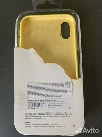 Чехол силиконовый для iPhone X Silicone Case