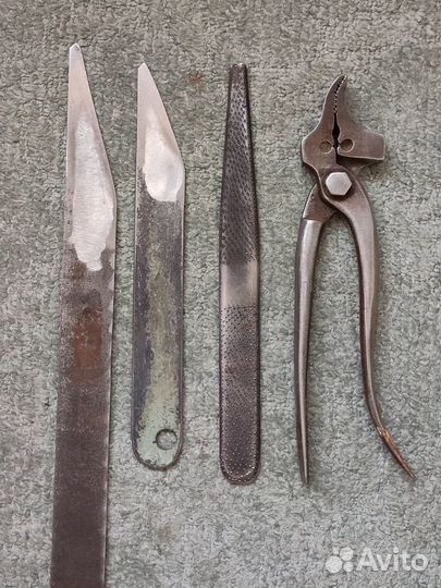 Кожа натуральная, инструменты