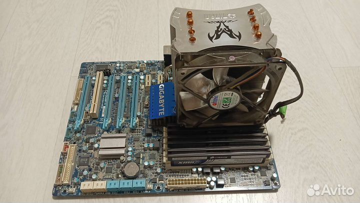 Комплект материнская плата проц и оператива