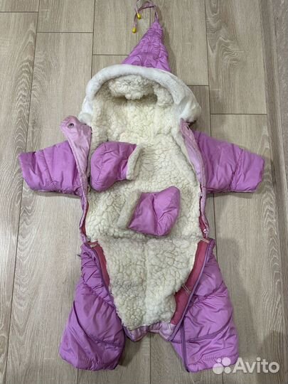 Зимний комбинезон для девочки