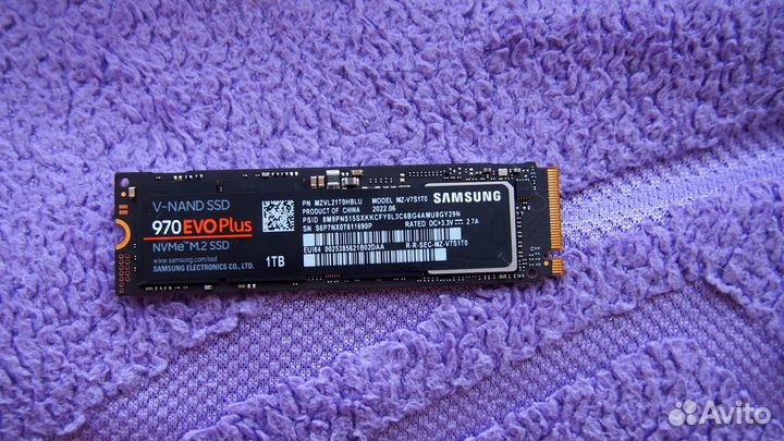 Samsung 970 EVO Plus 1TB m.2 2280 оригинал