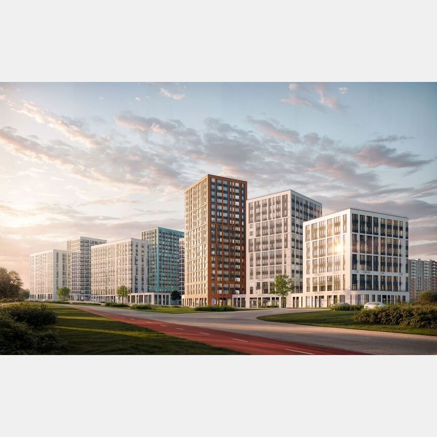 2-к. квартира, 50,2 м², 9/12 эт.