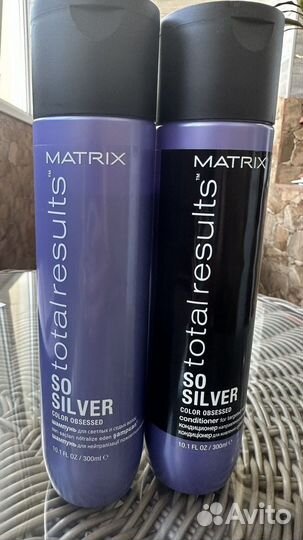 Шампунь и кондиционер Matrix для блондинок