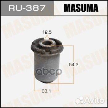 Сайлентблок toyota corolla E124 задн. ru387 Masuma