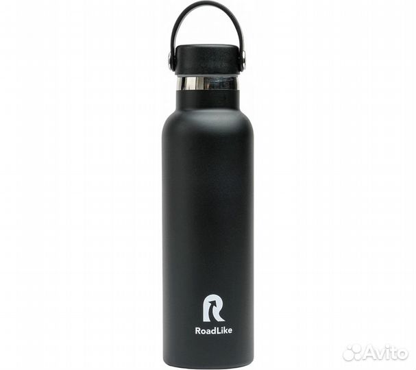 Термобутылка Roadlike Flask 600мл, черный