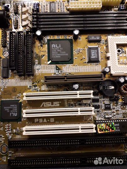 Мат.плата asus P5A-B rev1.04