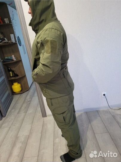Тактический костюм softshell цвет олива
