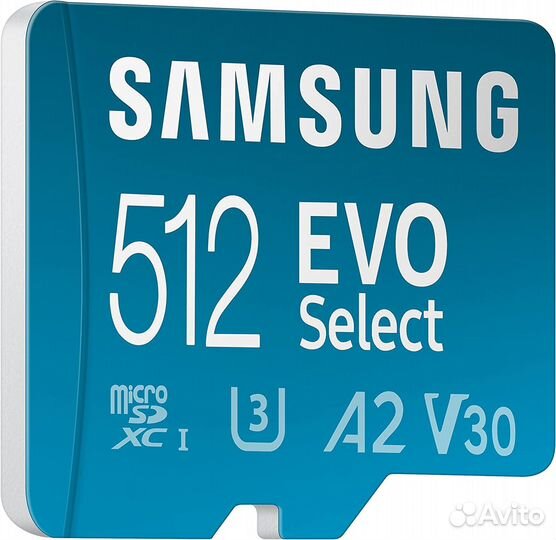 Новая USA samsung EVO Select Micro SD 512GB