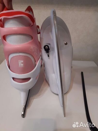 Коньки для девочки 34-37 р новые