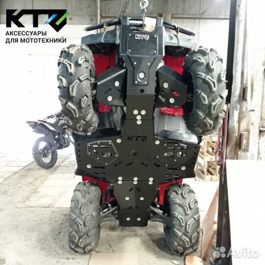 Защита днища на квадроцикл Honda TRX 520 2020+