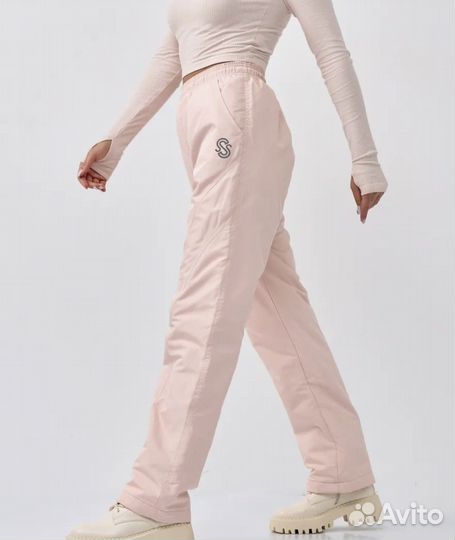 Брюки спортивные утеплённые на флисе