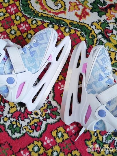 Коньки для девочки раздвижные