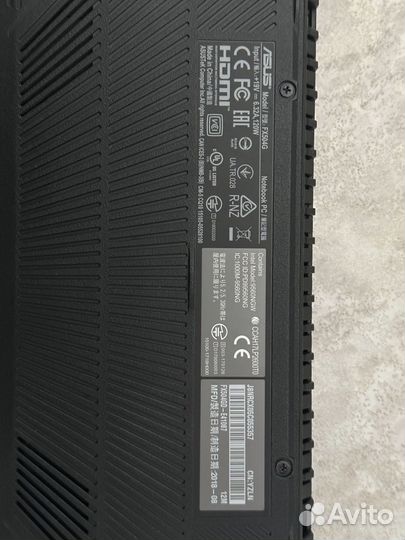 Игровой ноутбук Asus FX 504G