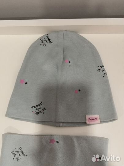 Шапка детская со снудом