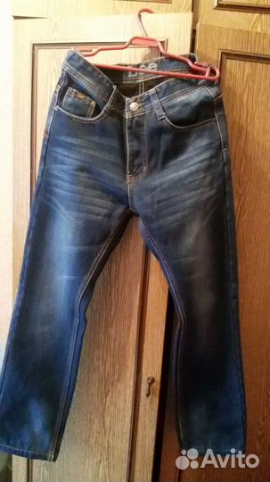 Джинсы утепленные