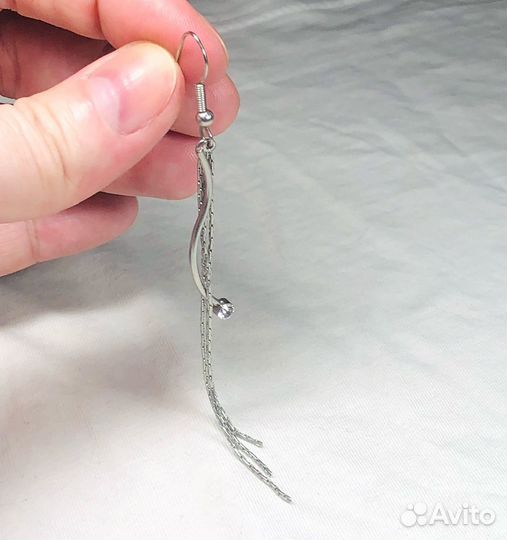 Серьги Diva бижутерия